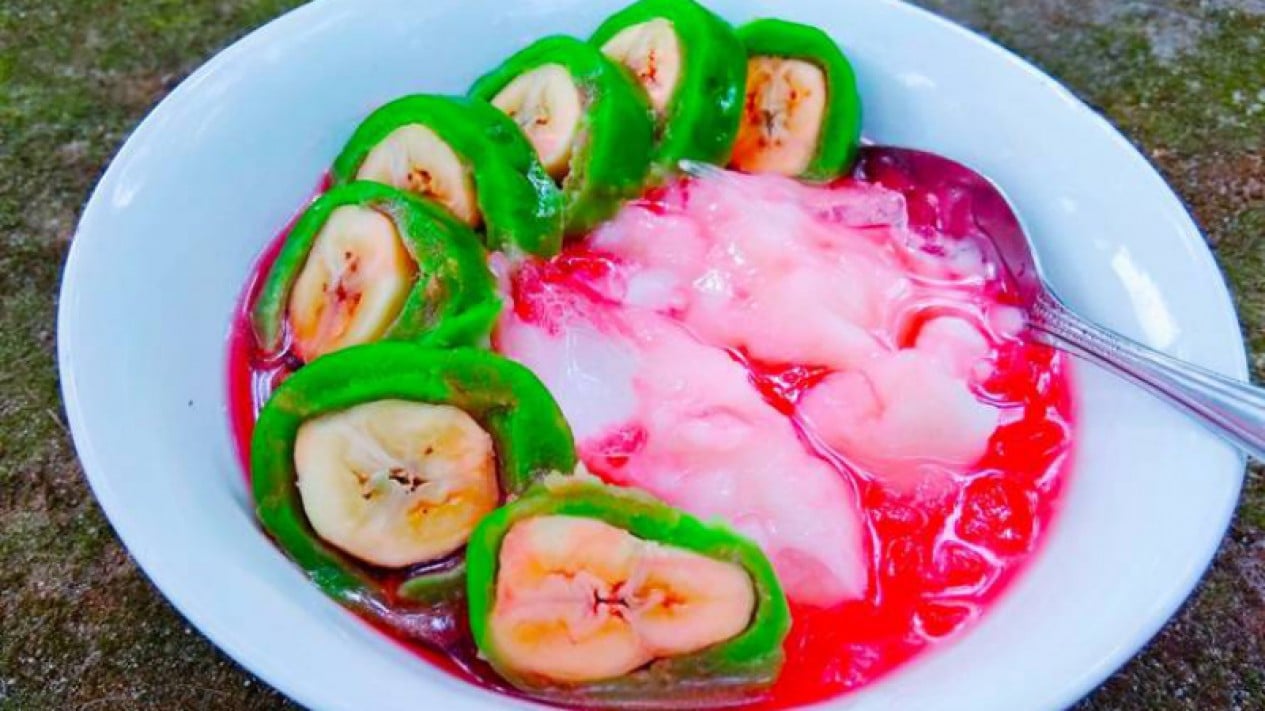 Foto 4 Resep Es Pisang Ijo, Nikmat Banget!